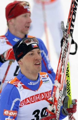 Martin Koukal a Luk&aacute;&scaron; Bauer (vzadu)
