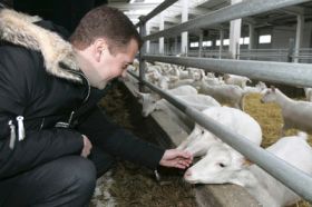Cesty do regionů mají zvýšit Medveděvovu vážnost.