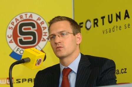 Šéf fotbalové Sparty Daniel Křetínský.