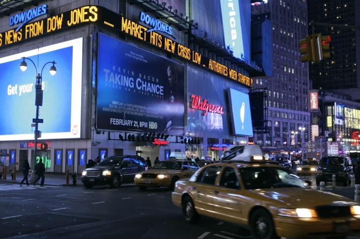 Times Square v New Yorku
