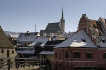 Silvestr má v Českém Krumlově neopakovatelnou atmosféru.