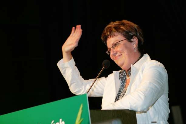 Dana Kuchtová nevěří, že by pokutu Demokratická výzva dostala. Dana Kuchtová nevěří, že by pokutu Demokratická výzva dostala.