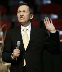 Prezidentský kandidát Dennis Kucinich