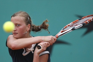 Petra Kvitová na Roland Garros.
