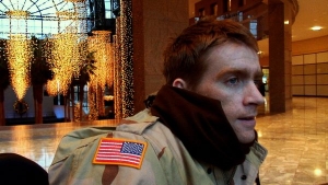 Thomas Young na n&aacute;v&scaron;těvě Ground Zero.