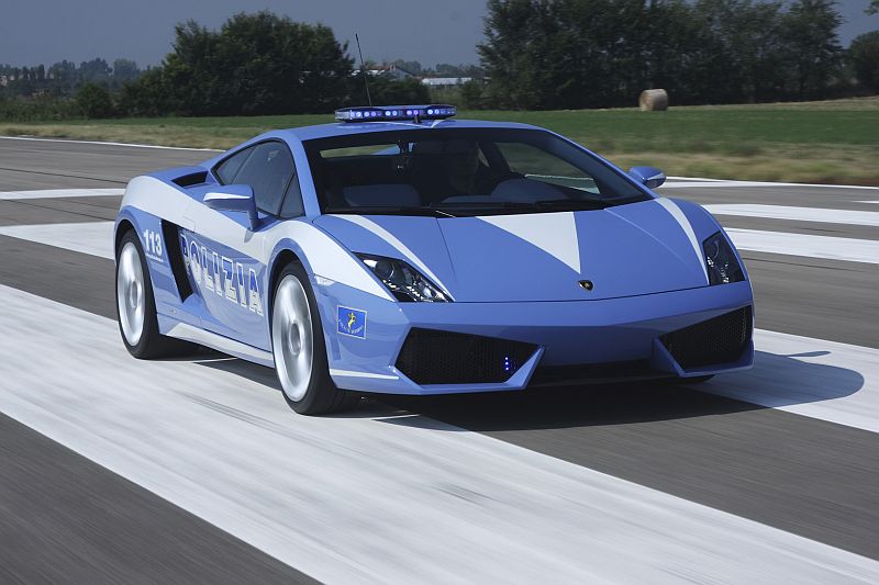 Nejčastěji bude policejní Lamborghini prý k vidění na jihu Itálie.