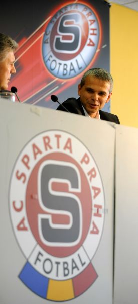 Nový trenér fotbalistů pražské Sparty Vítězslav Lavička.