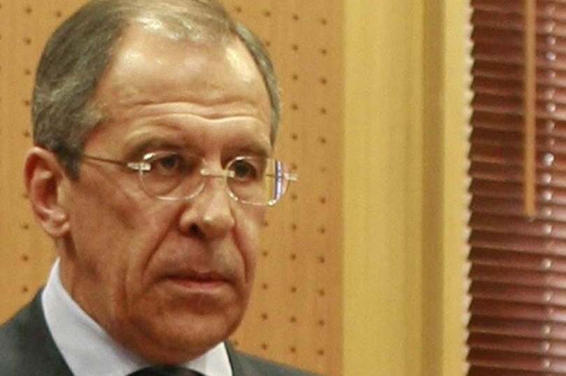 Šéf ruské diplomacie Lavrov.