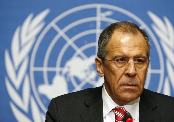 Lavrov na odbrojovací konferenci pod záštitou OSN.