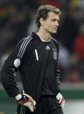 Německ&yacute; g&oacute;lman lond&yacute;nsk&eacute;ho Arsenalu Jens Lehman.