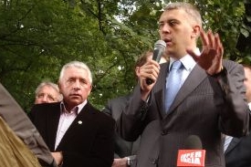 Andrzej Lepper & Roman Giertych, srpen 2007 (2)