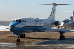 Rusk&eacute; letadlo Tu-134
