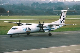 Dash 8 vyrábí kanadská firma Bombardier.