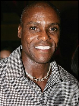 Legendární sprinter Američan Carl Lewis.