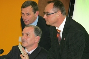 Stanislav Juránek, Roman Línek, Jiří Čunek.