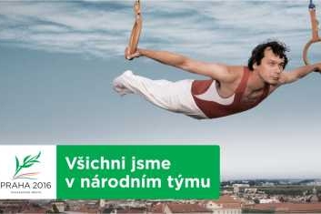 Pavel Liška propaguje olympiádu v Praze.