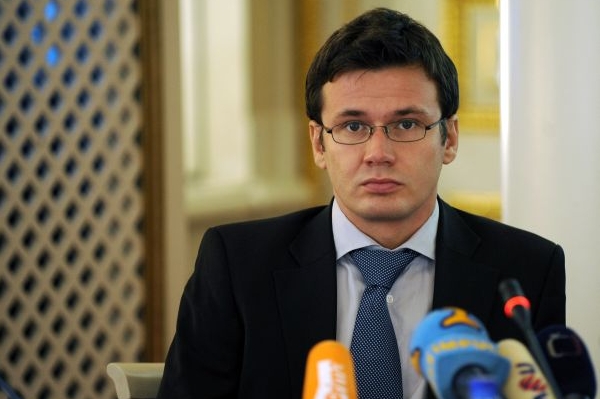 Ministr školství Ondřej Liška při zahájení nového školního roku.