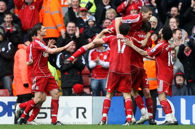 Liverpool může slavit. Opět si zahraje čtvrtfinále Ligy mistrů. 