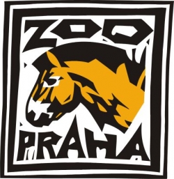 Logo pražsk&eacute; ZOO vytvořen&eacute; Michalem Cihl&aacute;řem.