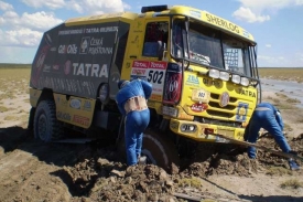 Momentka z leto&scaron;n&iacute;ho Rallye Dakar
