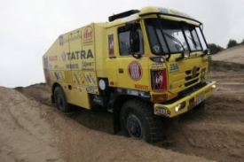 Tatra pilota Aleše Lopraise.