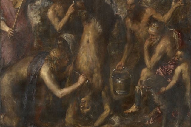 Tiziano Vecellio zv. Tizian: Apollo a Marsyas Tiziano Vecellio zv. Tizian: Apollo a Marsyas
