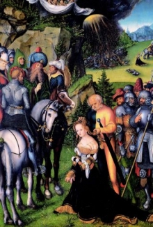 Lucas Cranach, Stět&iacute; svat&eacute; Kateřiny, 1515