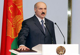 Běloruský prezident Lukašenko.
