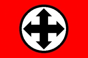 Emblém maďarských neonacistů, skinheadů na jejich webu.