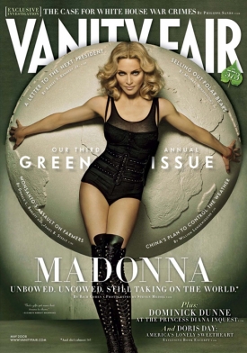 Sexy Madonna na ob&aacute;lce Vanity Faire.