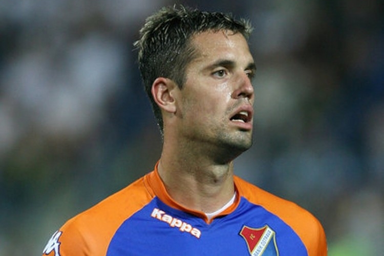 Lukáš Magera (ještě v dresu Baníku Ostrava), fotbalista Temešváru.