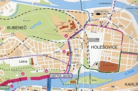 Pražská slepá mapa.