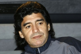 Nový trenér Argentiny Diego Maradona.