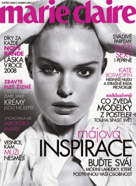 Prvn&iacute; č&iacute;slo česk&eacute; edice Marie Claire.