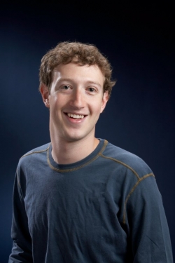 Zakladatel webu Facebook Mark Zuckerberg.