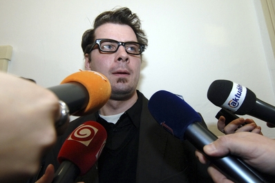 Martin Brudňák, jeden ze členů skupiny Ztohoven. Martin Brudňák, jeden ze členů skupiny Ztohoven.