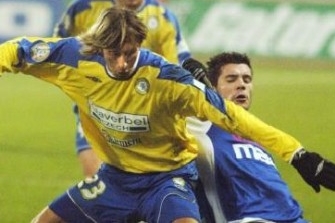 Jaroslav Mašek (ještě v dresu Teplic).