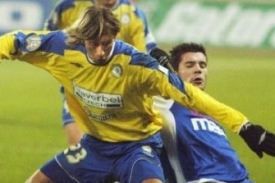 Jaroslav Mašek (ještě v dresu Teplic).