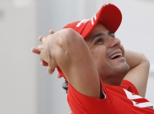 Felipe Massa, Brazilc ze st&aacute;je Ferrari. Bude se sm&aacute;t i po Japonsku?