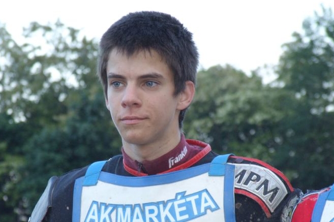 Matěj Kůs v barvách týmu AK Markéta