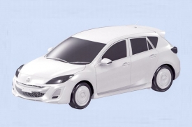 Nová Mazda 3 se objeví v příštím roce.