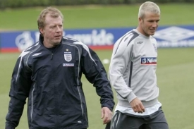 Steve McLaren s Davidem Beckhamem