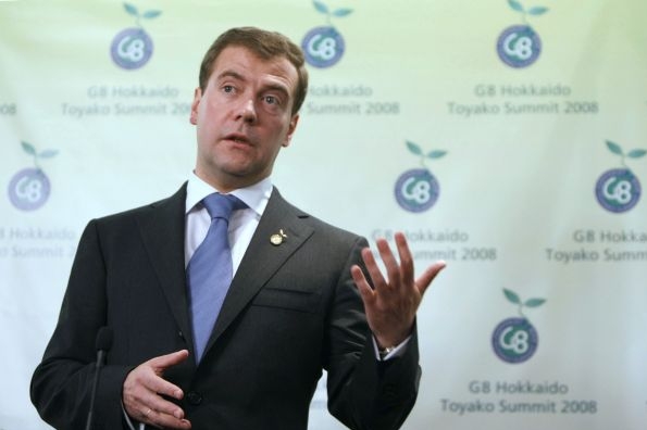 Dmitrij Medveděv.