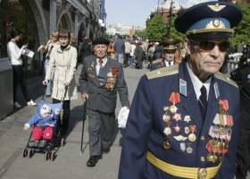 V&aacute;lečn&iacute; veter&aacute;ni v ulic&iacute;ch Moskvy.