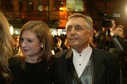 Premiéra filmu Obsluhoval jsem anglického krále - Jiří Menzel a Julia Jentschová 