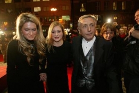 Jiří Menzel na premiéře filmu Obsluhoval jsem anglického krále