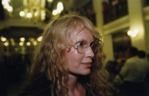 Americká herečka Mia Farrow