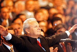 Zakladatel Srbsk&eacute; socialistick&eacute; strany Slobodan Milo&scaron;evič.