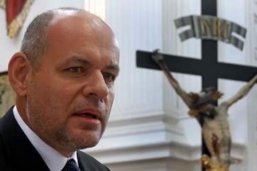 Ministr kultury Václav Jehlička.