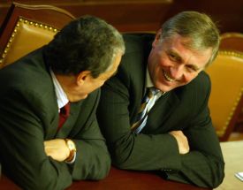 Premiér Mirek Topolánek